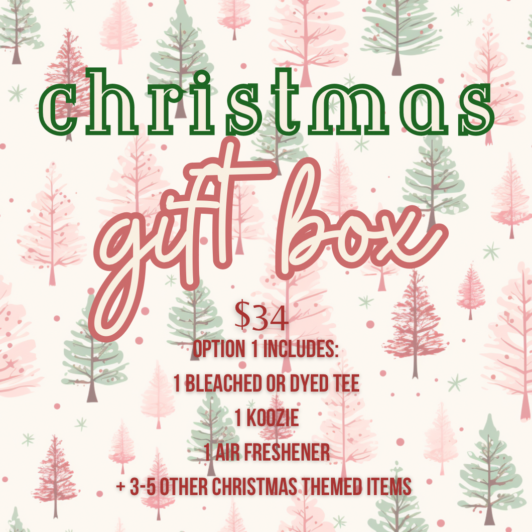 Christmas Themed Gift Box