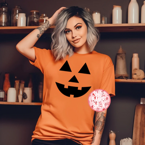 Pumpkin Face T Shirt OR Sweatshirt