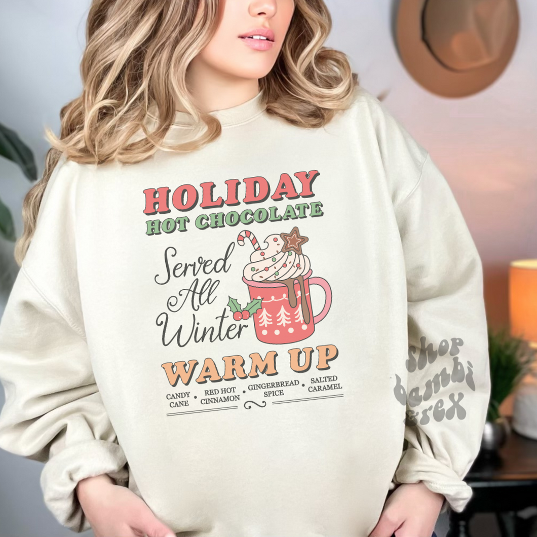 Holiday Hot Chocolate Tee OR Sweatshirt