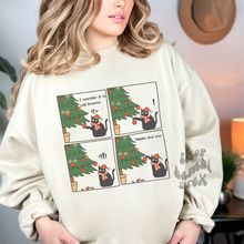 Cat Christmas Tee OR Sweatshirt