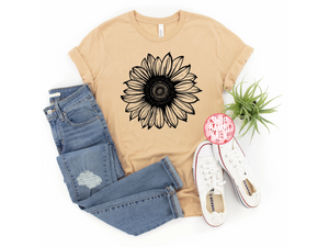 Sunflower T Shirt OR Sweatshirt