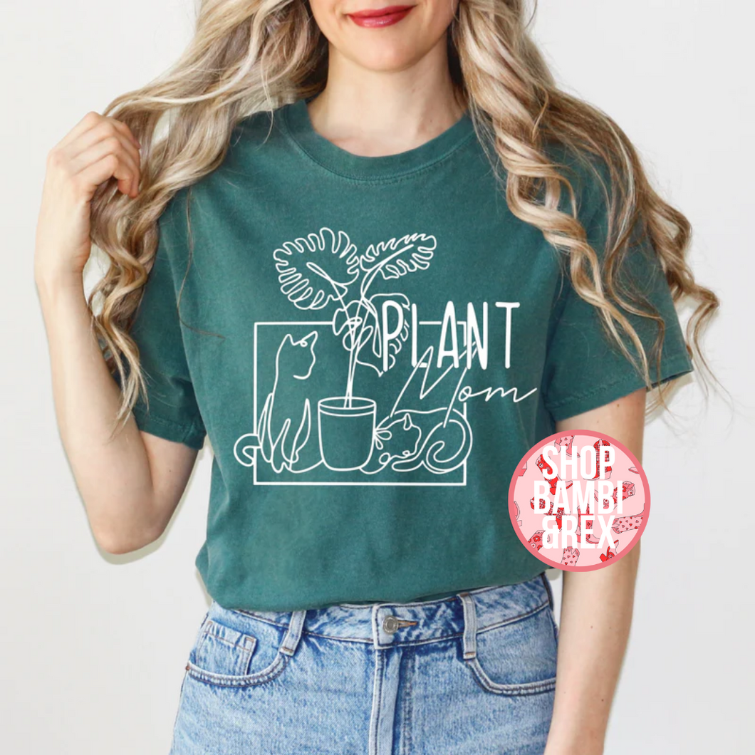 Plant Mom Shirt OR Sweatshirt