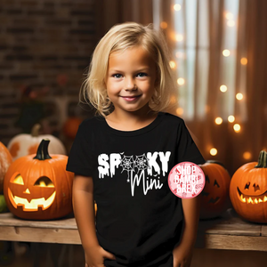 Spooky Mini Kids and Toddler T Shirt