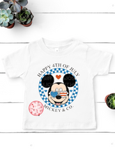 Patriotic Mouse Baby/Toddler/Youth Tee