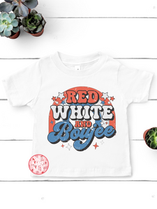 Red White & Boujee Baby/Toddler/Youth Tee