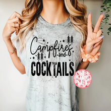Campfires&Cocktails T Shirt