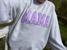 Purple Mama Puff Sweatshirt