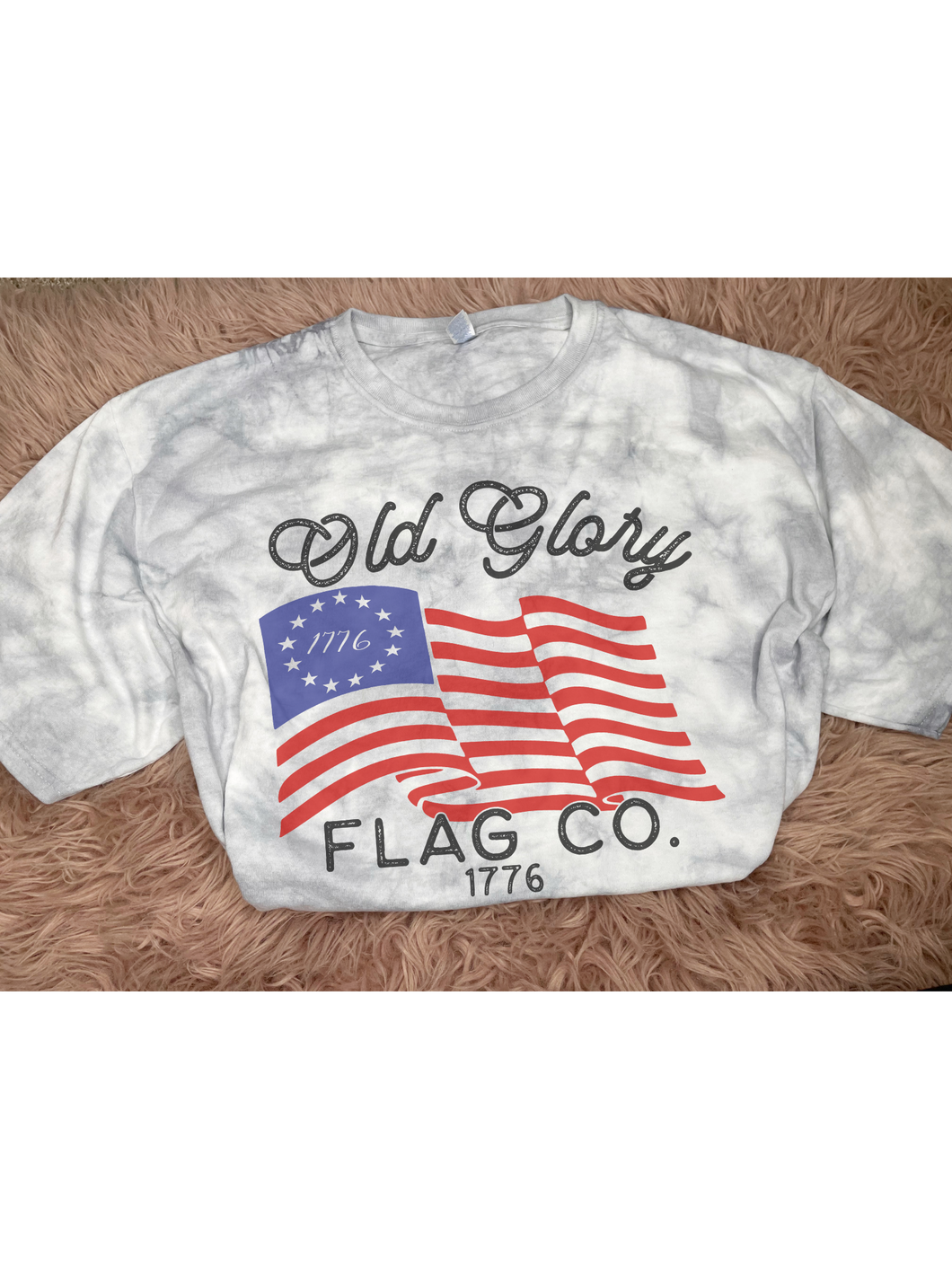 Old Glory Flag Co Tie Dye T Shirt