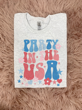 Party in the USA Patriotic Tee OR Sweatshirt