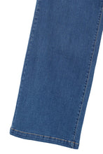Raya Flared High Waist Pin Tuck Jeans
