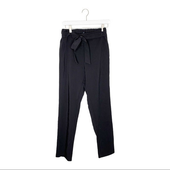 Stella Luce Black Tie Waist Pants Size Medium