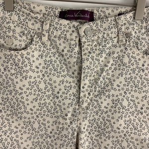 Gloria Vanderbilt Star Print Stretch Shorts Size 6