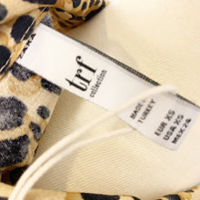 Zara TRF Leopard Print Button Down Size Extra Small