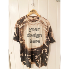 You Pick Design Bleached T Shirt Gray Extra Large
